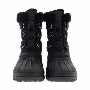 Chooka Ladies' Cold Weather Snow Boot water repellent memory foam black Size 10